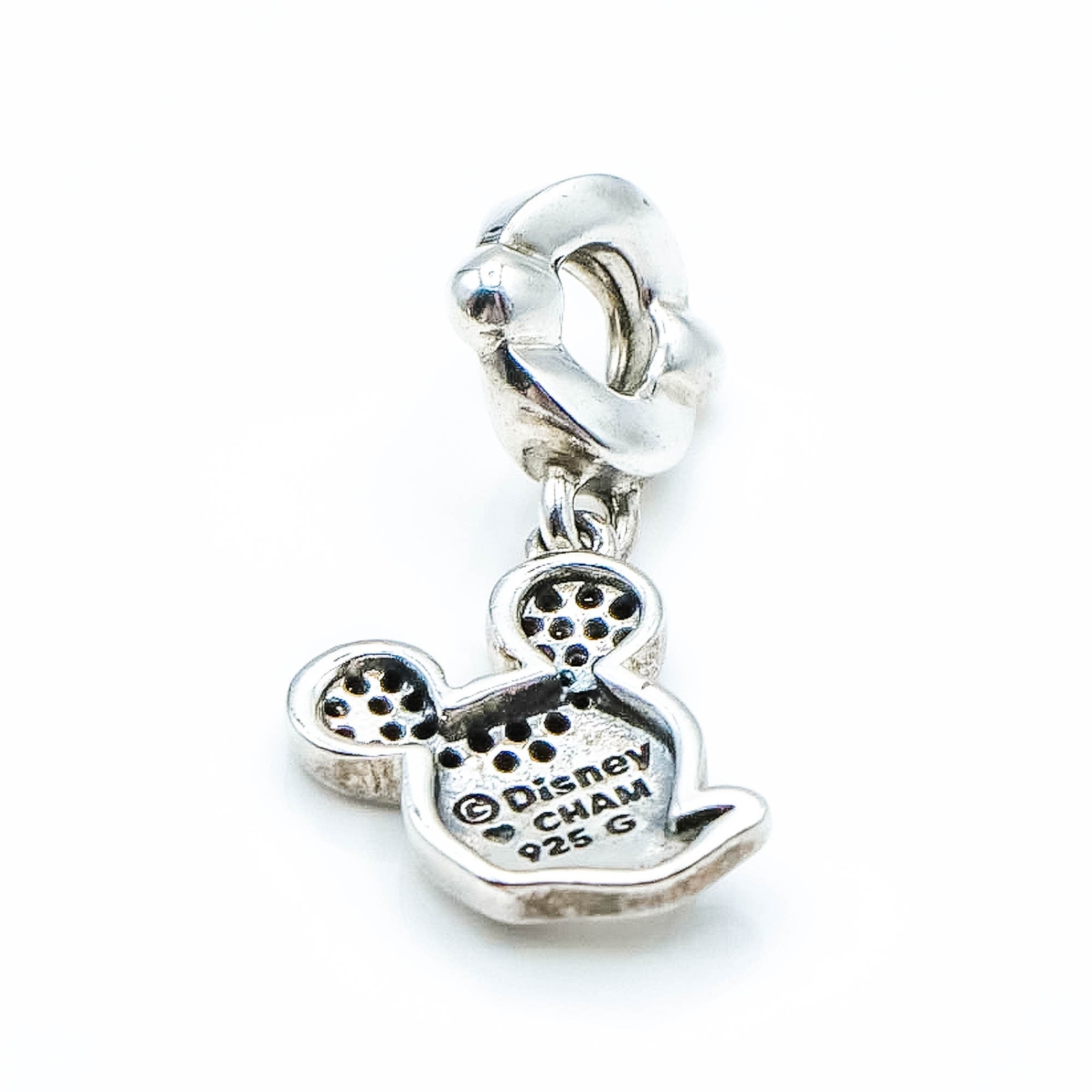 CHAMILIA Classic Mickey Mouse Sterling Silver Dangle … Gem