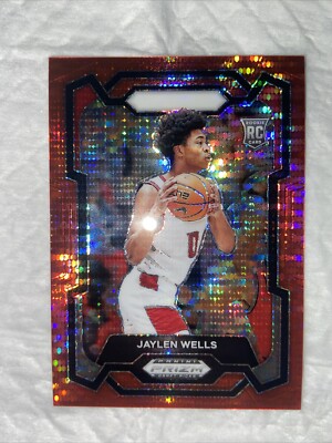 2024 Panini Prizm Draft #31 Jaylen Wells RC Red Pulsar Prizm #292/299