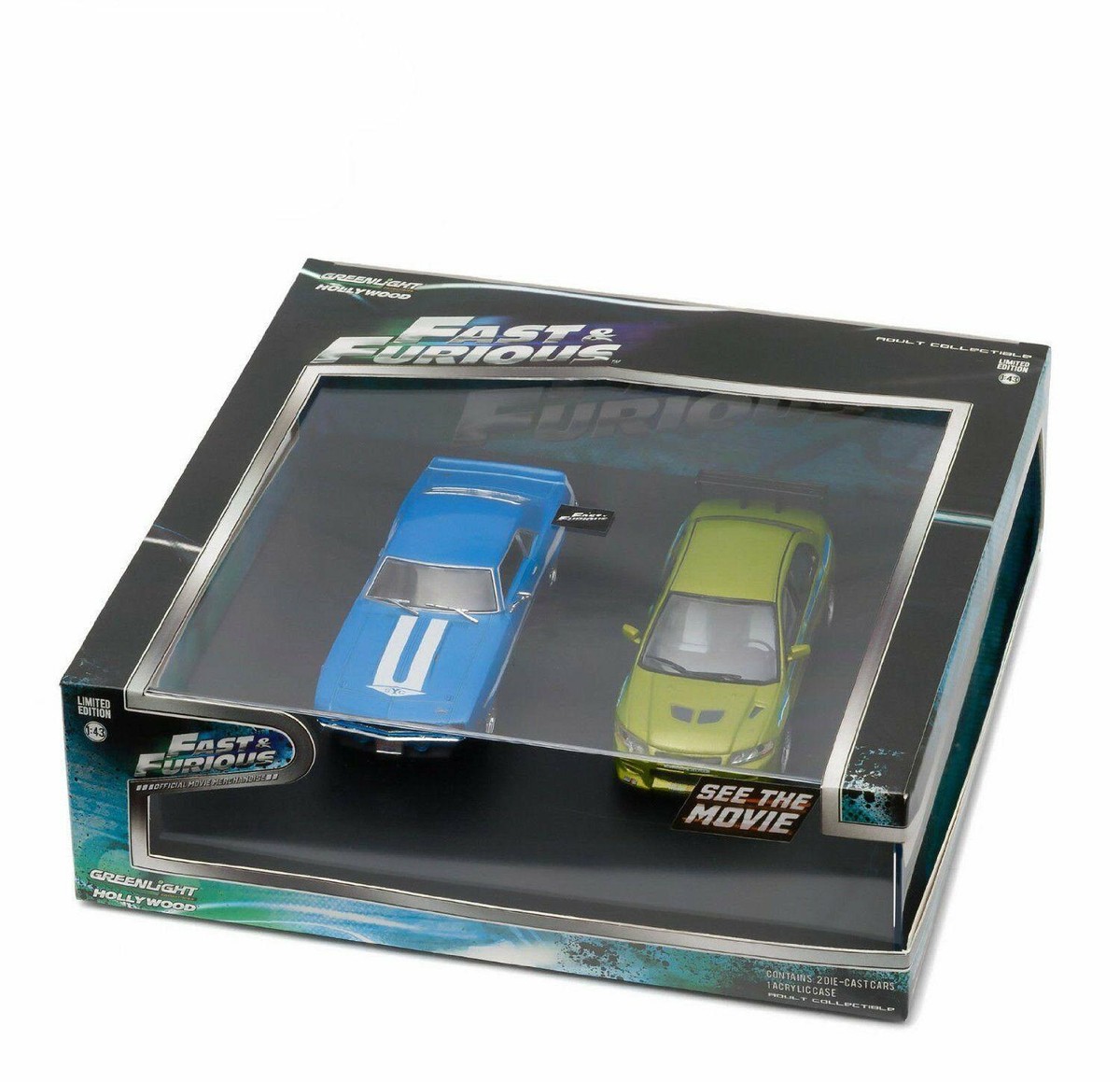 1:43 Greenlight Fast & Furious Set Chevrolet Yenko Camaro +