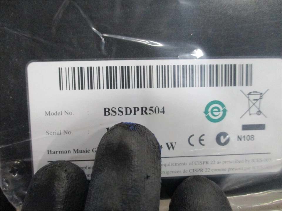 NEW BSS DPR-504 4-CHANNEL NOISE GATE MODEL# DPR-504 - Image 3 of 4