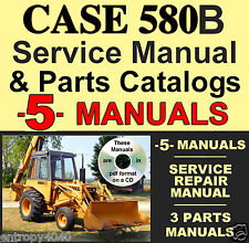 Case 580b backhoe service manual free download