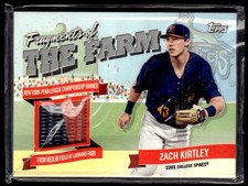 2018 Topps Pro Debut #FOTF-SCS Zach Kirtley Fragments Relics MEM 3403F