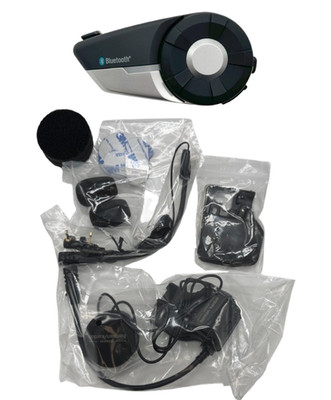 Sena 20S Motorcycle Bluetooth Headset System Sound by Harman Kardon Speakers Mic