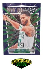 2023-24 Donruss Optic #7 Jayson Tatum My House Purple