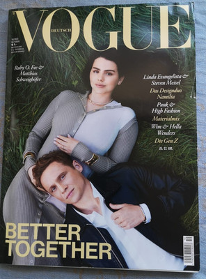 Vogue Deutschland 10/2023 Ruby O Fee Matthias Schweighöfer Linda Evangelista