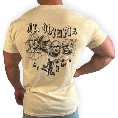 Mt Olympia II - T-Shirt - Arnold, Lee Haney, Phil Heath, Ronnie Coleman