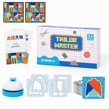 Reaktionsspiel mit Glocke Konzentration Formen-Matching-Spiel Acryl f&uuml;r Kinder