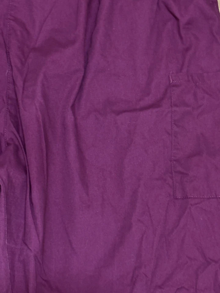 Dickies 医用尺寸 4xL 磨砂裤勃艮第口袋 Euc — 第 3/4 张图片