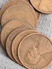 Roll of Fifty (50) 1916 D Lincoln Wheat Cents Good-VG +