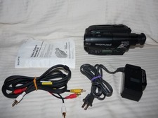 READ DESCRIPTION Sony CCD-TR83 Stereo 8mm Video8 Camcorder Camera VCR Player