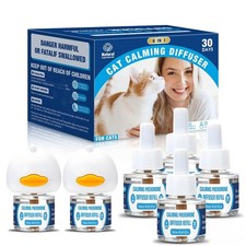 Cat Calming Pheromones Diffuser: 6-in-1 Kit Cat Appeasing Pheromone Diffuser ...