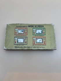 Vintage 1981 Nintendo Game & Watch Parachute PR-21 Wide Screen Excellent MIJ Box