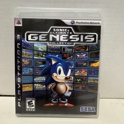 Ps3 Sonic s Ultimate Genesis Collection PlayStation 3 PS3 Complete CIB w/ Manual