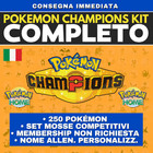 Bundle Pokémon Champions Kit Completo HOME Shiny Living Dex Pokedex Competitivi