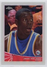 2009-10 Topps Chrome Refractor 154/500 Jrue Holiday #110 07lu