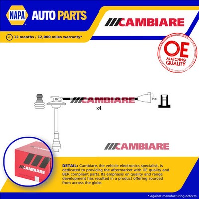HT Leads Ignition Cables Set fits TOYOTA RAV4 2.0 94 to 00 Cambiare Quality New