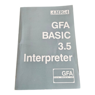 Amiga Computerbuch - GFA Basic 3.5 Dolmetscher 