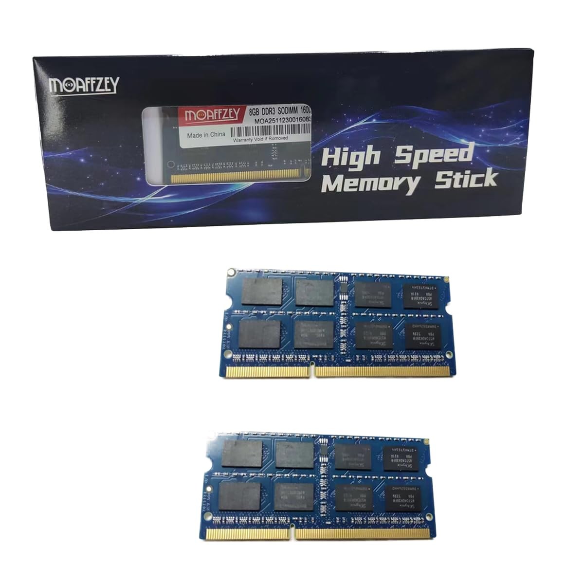 8GB Kit 2x4GB DDR3L 1600MHz PC3-12800 SODIMM CL11 Laptop