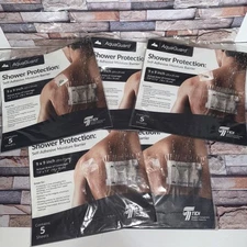 5x Aqua Guard Shower Protection Self Adhesive Moisture Barrier 9”x9” 5 Sheets Ea