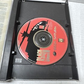 Black Dawn (Sega Saturn, 1996) Case Art And Instructions Basically Trashed look