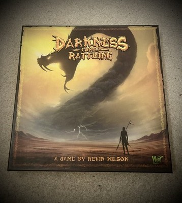 Darkness Comes Rattling - Board game. Used but in good condition and complete