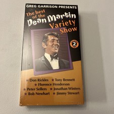 The Best Of The Dean Martin Variety Show Volume 2 VHS New FREE SHIPPING DEAL Lot