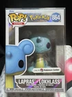 Funko Pop Lapras Pearlescent Pokemon Center Exclusive #864