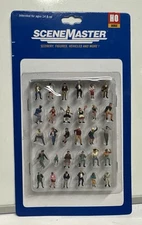 Walthers HO Scale 30 Festival Goers Figures #949-6033