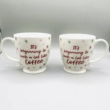 Opalhouse It's Beginning To Look A Lot Like Coffee Mugs Set of 2