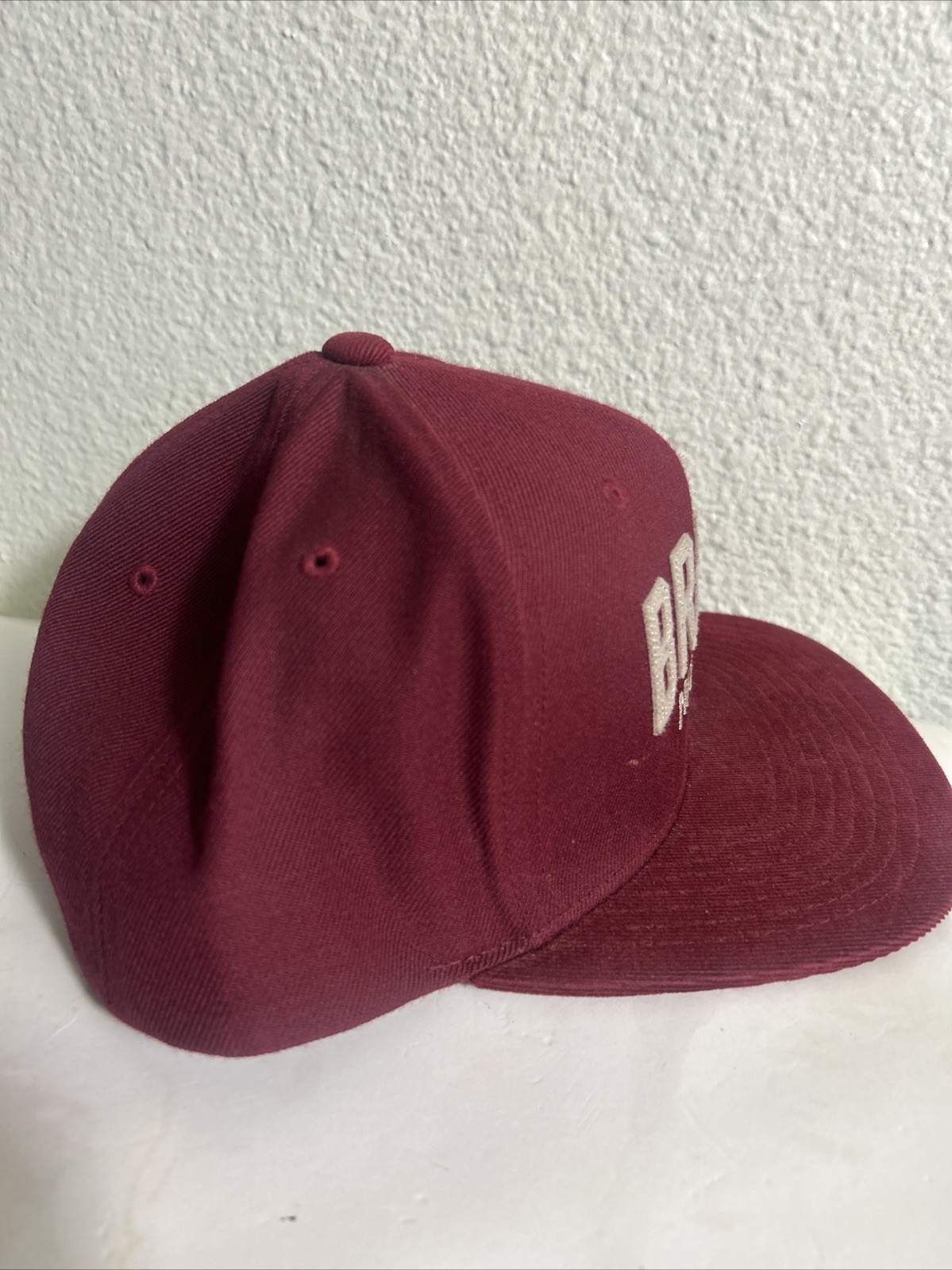 Brixton SnapBack Hat Maroon Adjustable - image 8