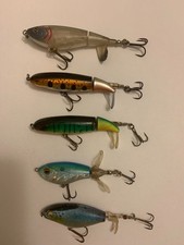 5 plopper style topwater lures freshwater bass fishing