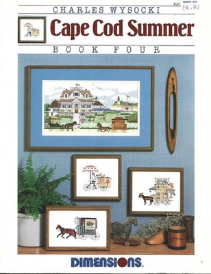 Cape Code Summer Book 4 - Cross Stitch Instruction Booklet