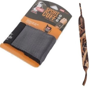 Lot 2 Chums Sport Cuff Wrist Wallet & Grass Eye Strap Running Travel Gym Cycling