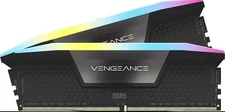 CORSAIR - VENGEANCE RGB 64GB (2x32GB) DDR5 6400MHz C32 UDIMM Desktop Memory