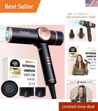 Rapid Drying Professional Hair Dryer - Negative Ion Technology for Smooth Hair