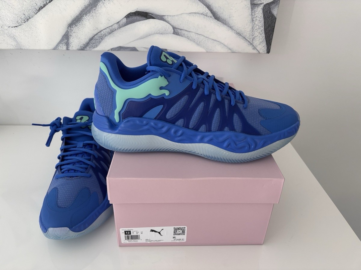 PUMA Hali 1 Blue size Men 8-13 Youth 4-7 BLISSFUL BLUE/ROYAL