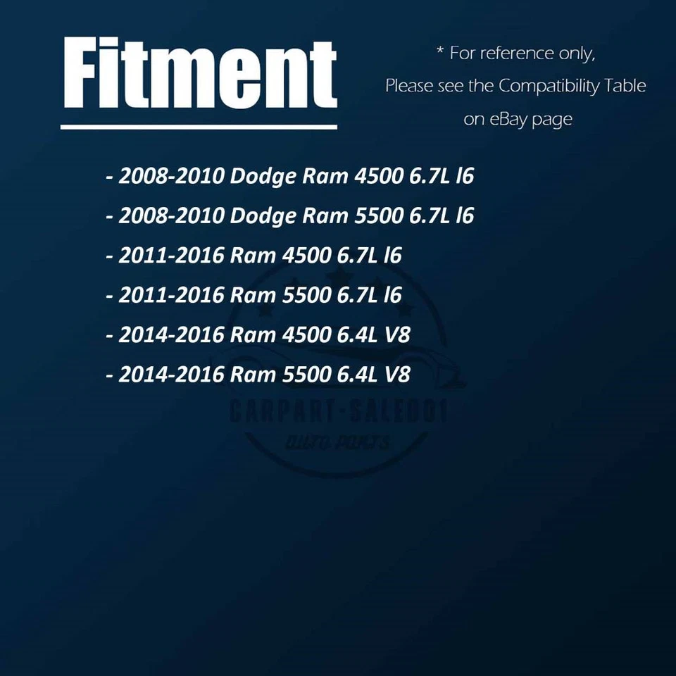 2x Pinzas de freno delanteras Nugeon para Ram 5500 2011-2016 Foto 2 de 4