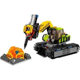 LEGO [City] - Volcano Exploration Base Building Set - Volcano Explorers Series