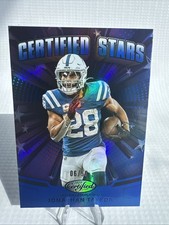 2025 Panini Certified - Certified Stars Jonathan Taylor Mirror Blue #06/50 SSP!