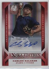 2013 Elite Extra Edition Franchise Futures Signatures Carlos Salazar Auto 0u66