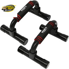 Push up Bars Strength Training - Workout Stands with Ergonomic Push-Up Bracket