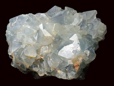 very special CELESTINE crystal Cölestin kristall Stufe TADSCHIKISTAN Tajikistan