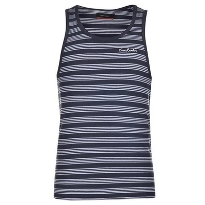PIERRE CARDIN Tank Top Muscle Shirt Muskel T-Shirt TShirt Navy S NEU - Bild 1 von 2