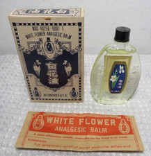 White Flower External Analgesic Balm Oil Pain Relief 20mL .67 Oz NEW In Box
