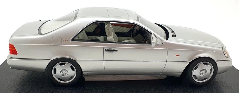 Cult Models 1/18 Scale CML079-1 - Mercedes-Benz 600 SEC C140 1992 Silver - Image 4 of 4