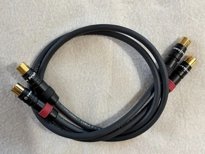 Straight Wire Symphony II  2x60cm High End RCA Kabel mit Neutrik Steckern - Bild 1 von 2
