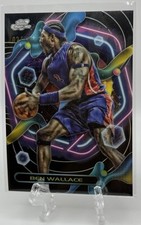 Ben Wallace 2023-24 Topps Chrome Cosmic #43 Black Refractor /10! Detroit Pistons