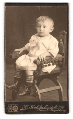 Photograph H. Goldschmidt, Castle near Magdeburg, Schartauer Strasse 9, Sweet Small 