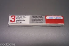 NEW HOROLOVAR 400 DAY ANNIVERSARY CLOCK .0028 SUSPENSION SPRING WIRES -- part