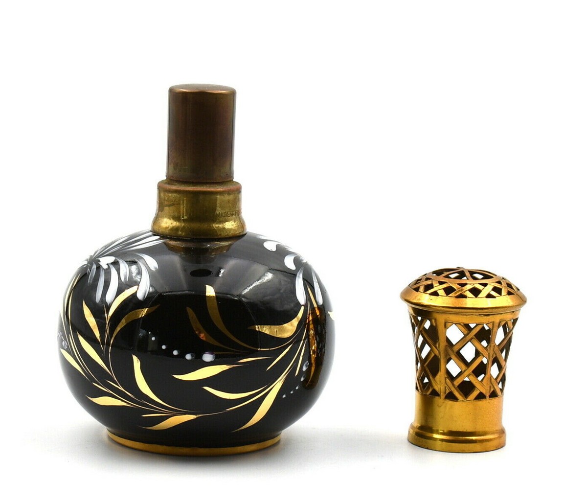 LAMPE BERGER EN PORCELAINE R REVOL AF Complète Tres Bon Etat